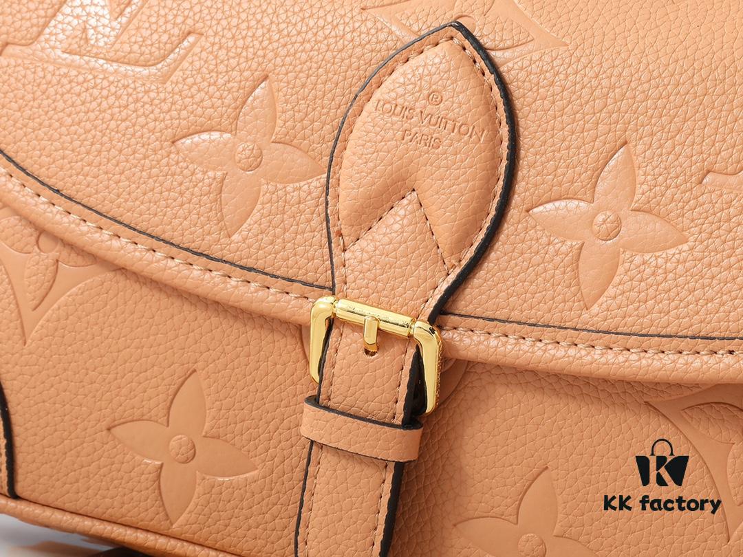 Upgraded Original M46583 M46584 M46386 M46388 M45985 Full Leather Baguette Bag Series New Diane Handbag