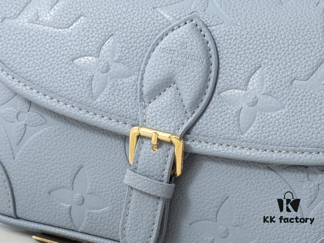 Upgraded Original M46583 M46584 M46386 M46388 M45985 Full Leather Baguette Bag Series New Diane Handbag