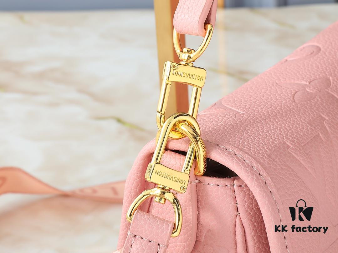 Upgraded Original M46583 M46584 M46386 M46388 M45985 Full Leather Baguette Bag Series New Diane Handbag