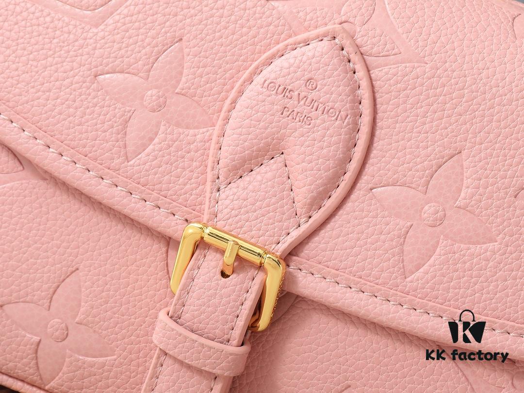 Upgraded Original M46583 M46584 M46386 M46388 M45985 Full Leather Baguette Bag Series New Diane Handbag