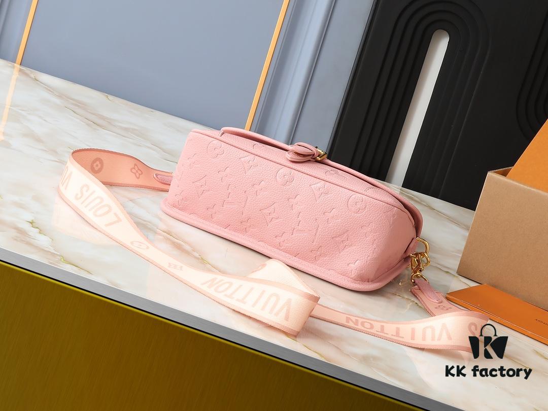 Upgraded Original M46583 M46584 M46386 M46388 M45985 Full Leather Baguette Bag Series New Diane Handbag