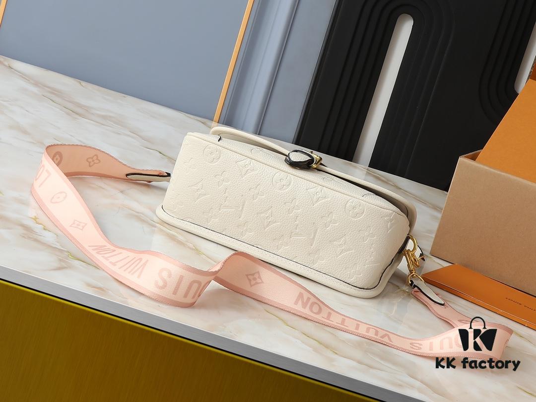 Upgraded Original M46583 M46584 M46386 M46388 M45985 Full Leather Baguette Bag Series New Diane Handbag