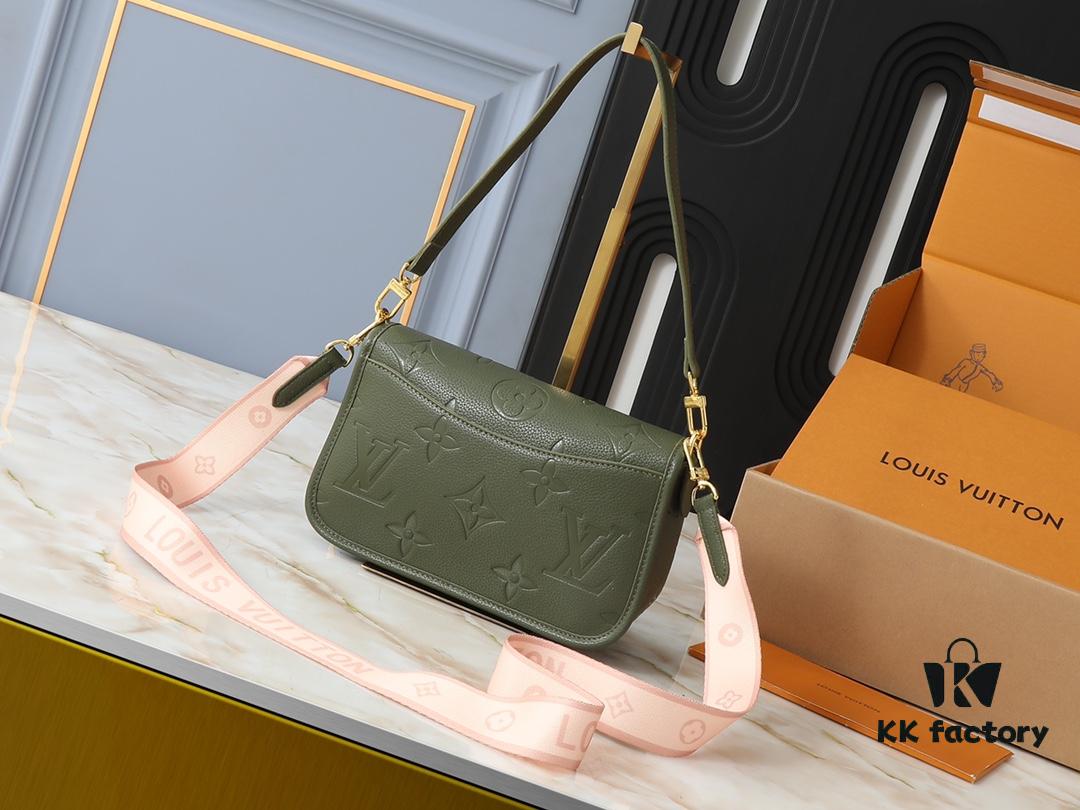 Upgraded Original M46583 M46584 M46386 M46388 M45985 Full Leather Baguette Bag Collection New Diane Handbag