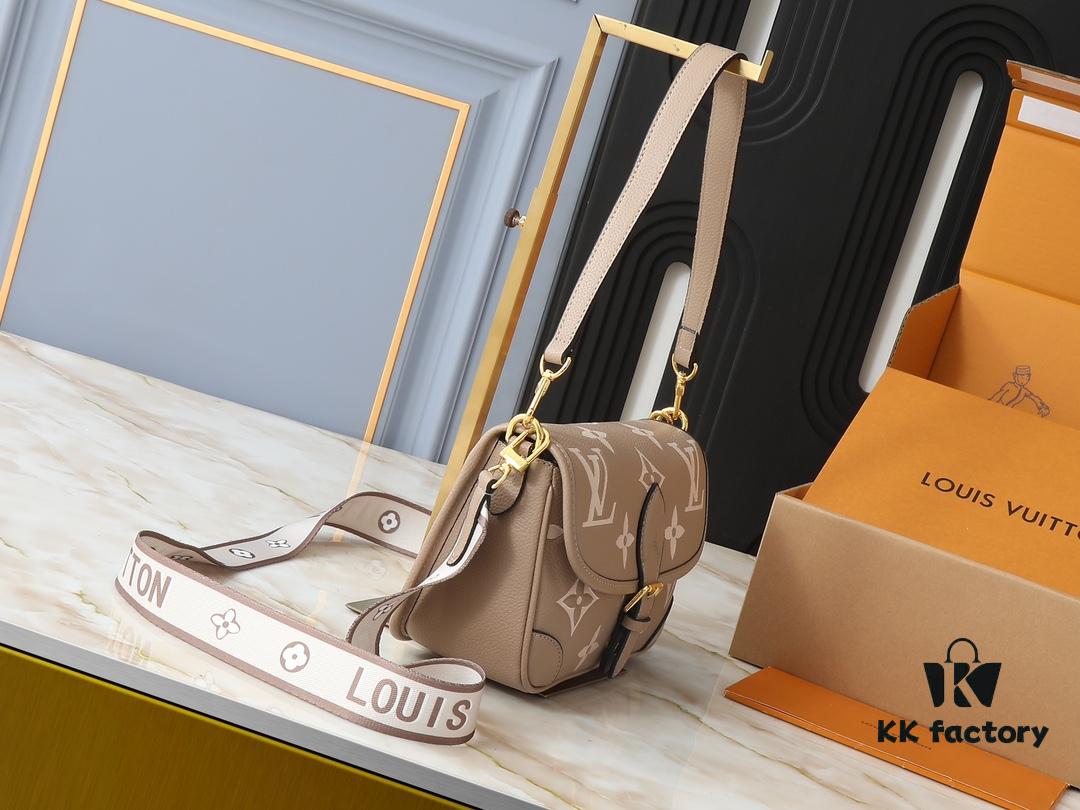 Upgraded Original M46583 M46584 M46386 M46388 M45985 Full-Leather Baguette Bag Series New Diane Handbag