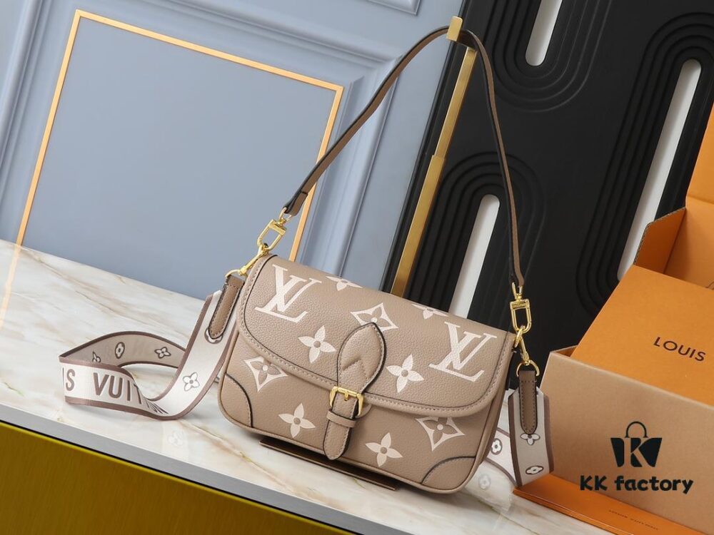 Upgraded Original M46583 M46584 M46386 M46388 M45985 Full-Leather Baguette Bag Series New Diane Handbag