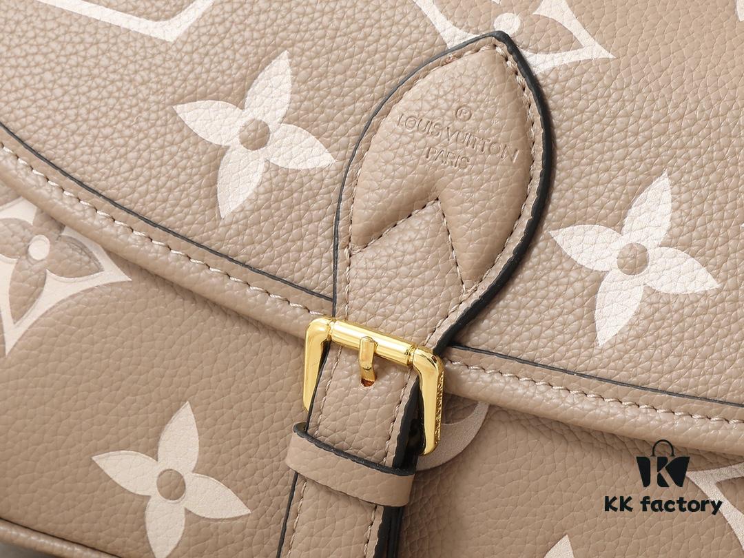 Upgraded Original M46583 M46584 M46386 M46388 M45985 Full-Leather Baguette Bag Series New Diane Handbag