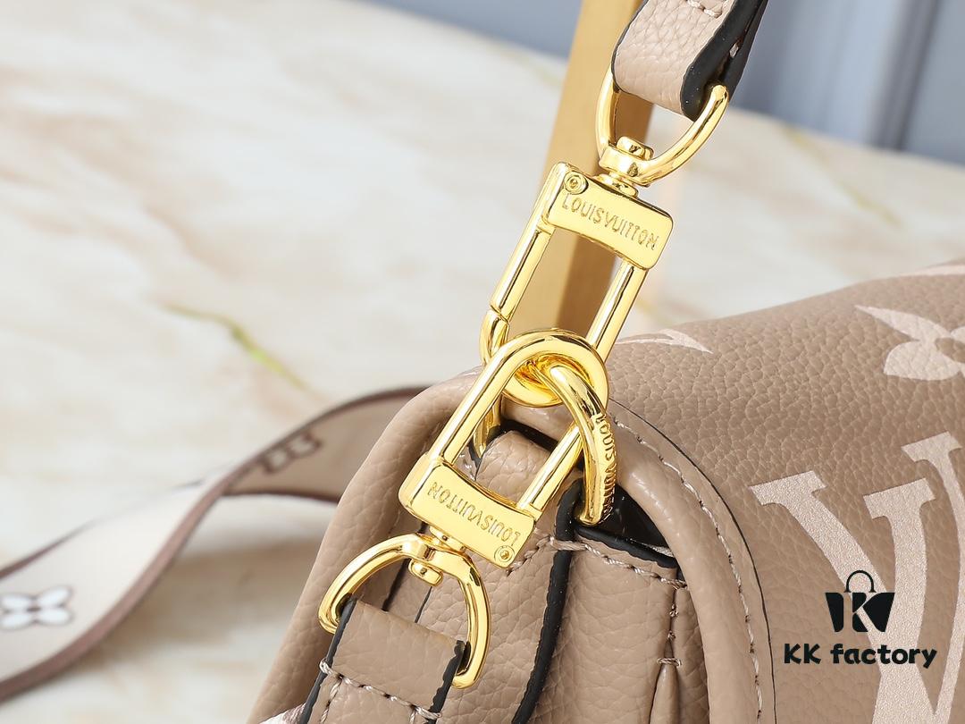 Upgraded Original M46583 M46584 M46386 M46388 M45985 Full-Leather Baguette Bag Series New Diane Handbag