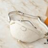 Upgraded Original M44812 M44836 M43644 Louis Vuitton New Arrival BUMBAG Chest Bag, Patterned Design Can Be Used as Waist Bag, Shoulder Bag or Crossbody – Multiple Carrying Styles, Soft Monogram Fabric with Adorable Appliqué Details Adds a Touch of Trendy Casual Flair to Sporty Outfits