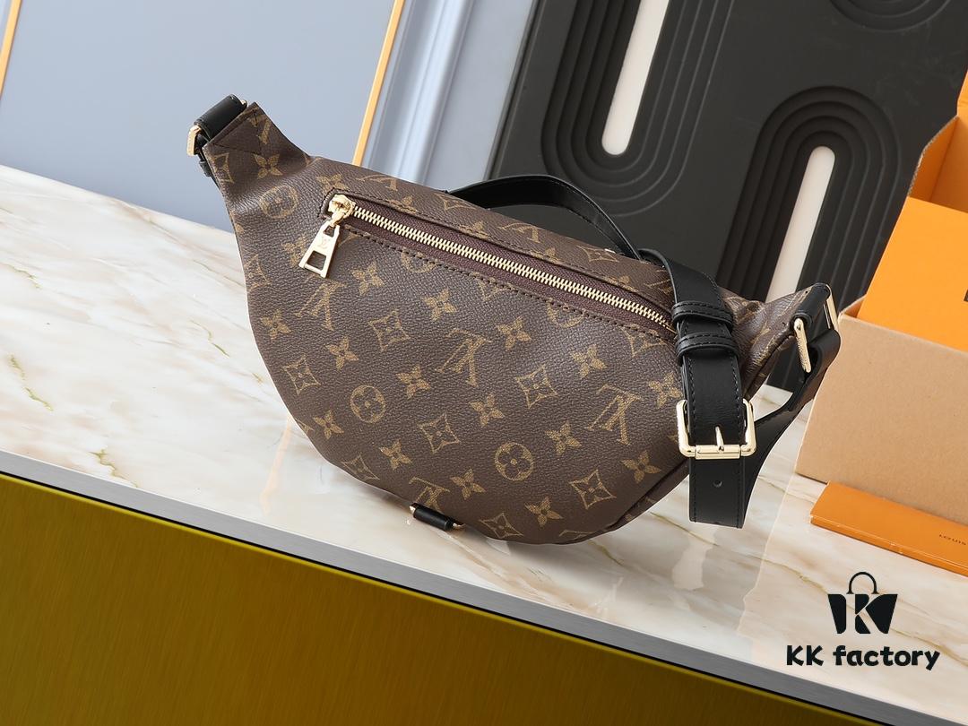 Upgraded Original M44812 M44836 M43644 Louis Vuitton New Arrival BUMBAG Chest Bag, Patterned Design Can Be Used as Waist Bag, Shoulder Bag or Crossbody – Multiple Carrying Options, Soft Monogram Fabric with Adorable Appliqué Details Adds a Touch of Trendy Casual Style to Sporty Outfits