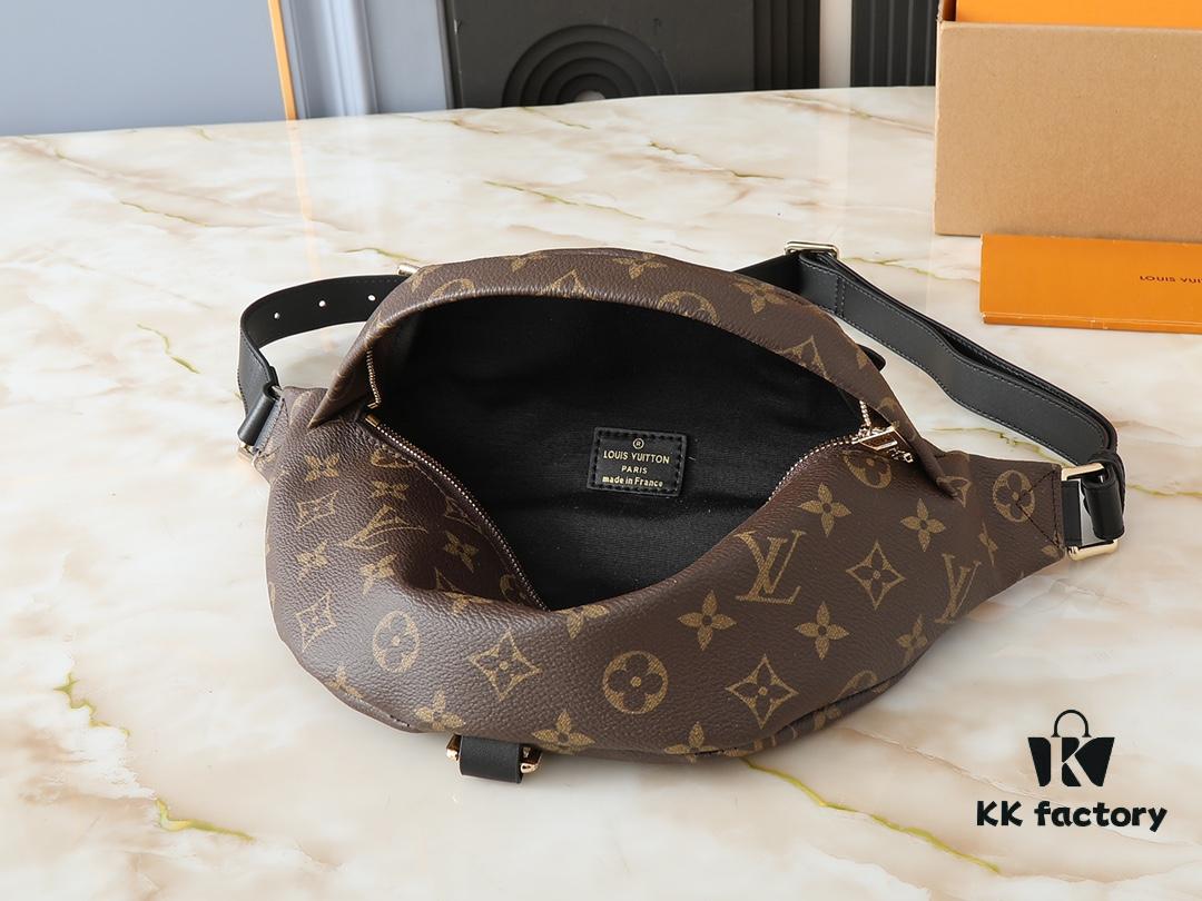 Upgraded Original M44812 M44836 M43644 Louis Vuitton New Arrival BUMBAG Chest Bag, Patterned Design Can Be Used as Waist Bag, Shoulder Bag or Crossbody – Multiple Carrying Options, Soft Monogram Fabric with Adorable Appliqué Details Adds a Touch of Trendy Casual Style to Sporty Outfits