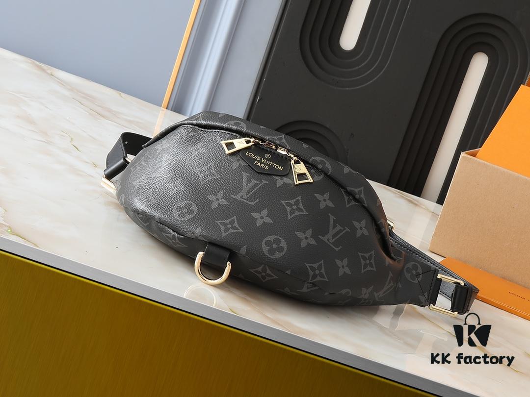 Upgraded Original M44812 M44836 M43644 Louis Vuitton New Arrival BUMBAG Chest Bag, Patterned Design Can Be Used as Waist Bag, Shoulder Bag or Crossbody – Multiple Carrying Options, Soft Monogram Fabric with Adorable Appliqué Details Adds a Touch of Trendy Casual Charm to Sporty Outfits