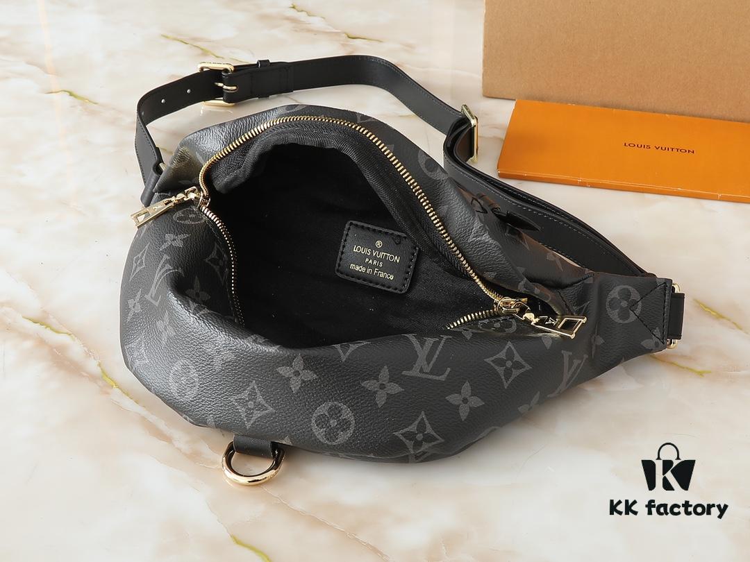Upgraded Original M44812 M44836 M43644 Louis Vuitton New Arrival BUMBAG Chest Bag, Patterned Design Can Be Used as Waist Bag, Shoulder Bag or Crossbody – Multiple Carrying Options, Soft Monogram Fabric with Adorable Appliqué Details Adds a Touch of Trendy Casual Charm to Sporty Outfits