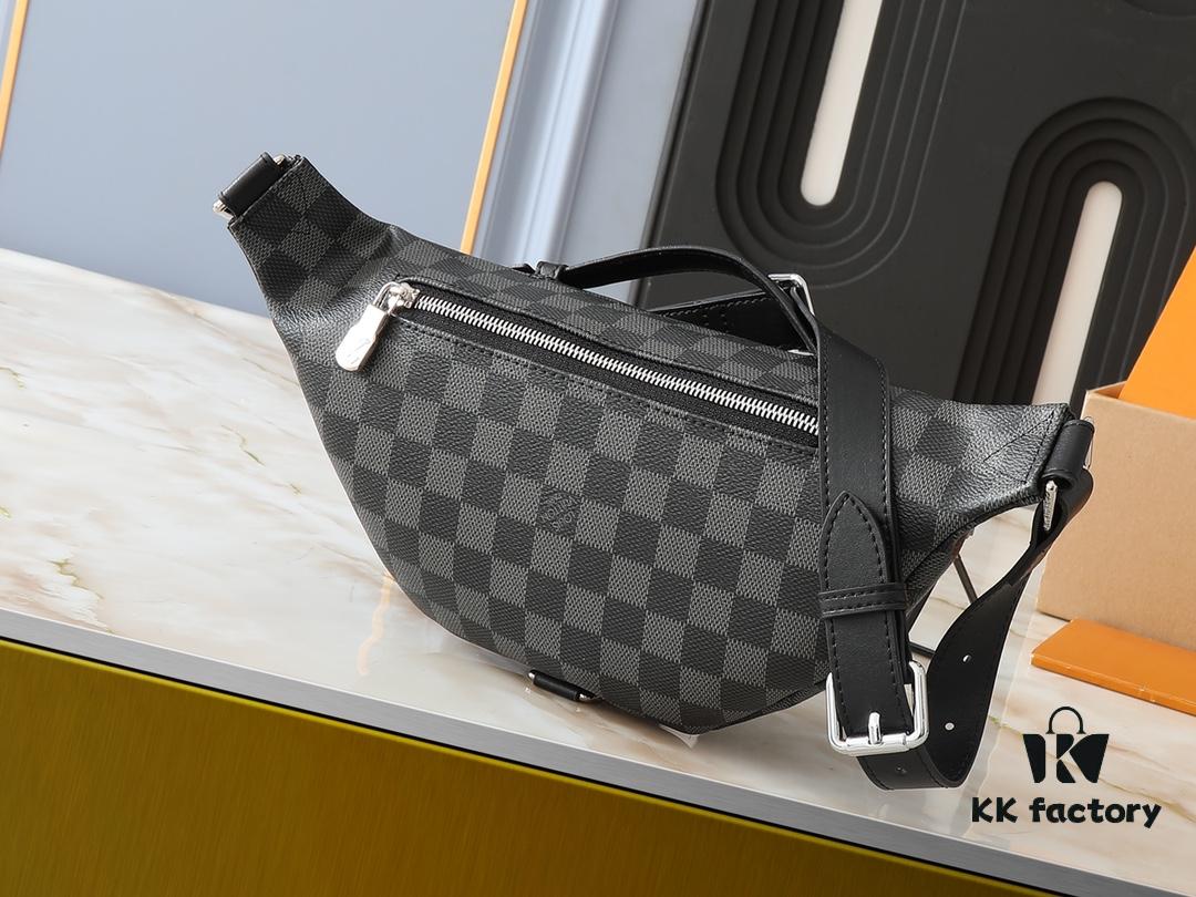 Upgraded Original M44812 M44836 M43644 Louis Vuitton New Arrival! BUMBAG Chest Bag, Patterned Style Can Be Worn as Waist Bag, Shoulder Bag or Crossbody – Multiple Carrying Ways, Soft Monogram Fabric with Adorable Patchwork Design Adds Authentic Fashion-Forward Casual Appeal to Sporty Outfits