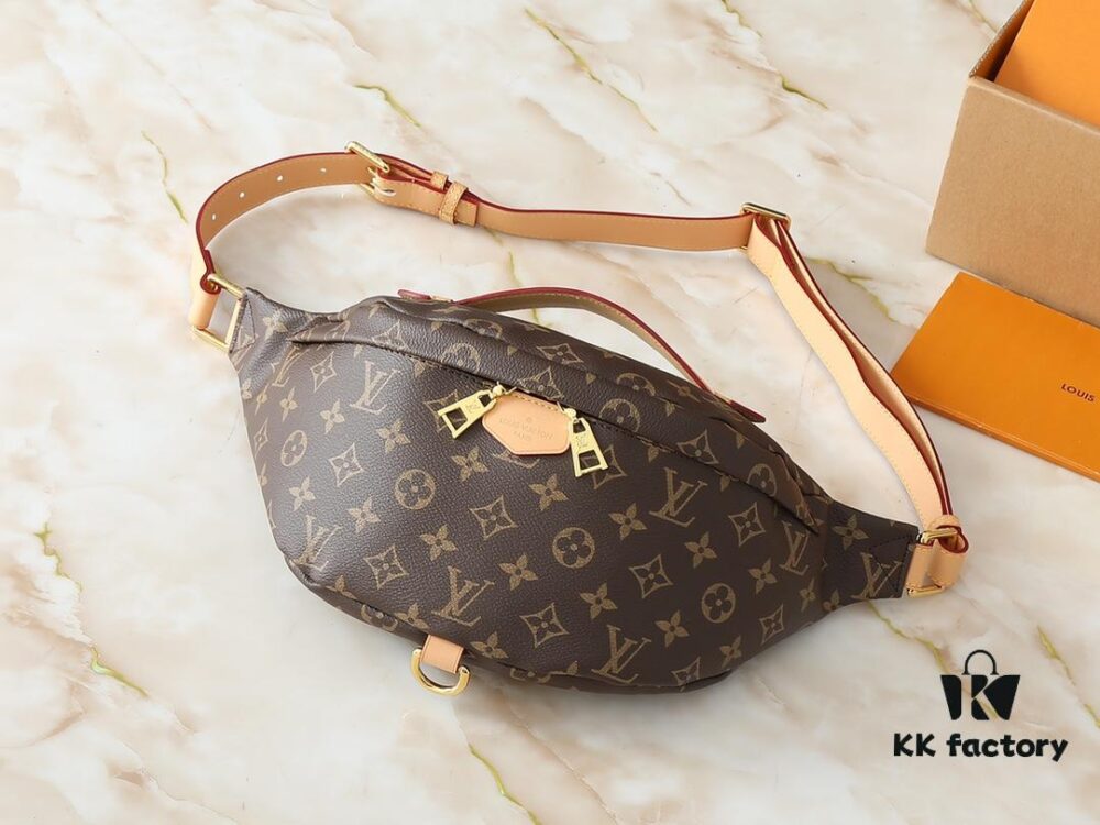 Upgraded Original M43644 Waist Bag in Classic Monogram Canvas