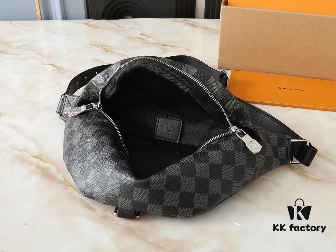 Upgraded Original M44812 M44836 M43644 Louis Vuitton New Arrival! BUMBAG Chest Bag, Patterned Style Can Be Worn as Waist Bag, Shoulder Bag or Crossbody – Multiple Carrying Ways, Soft Monogram Fabric with Adorable Patchwork Design Adds Authentic Fashion-Forward Casual Appeal to Sporty Outfits