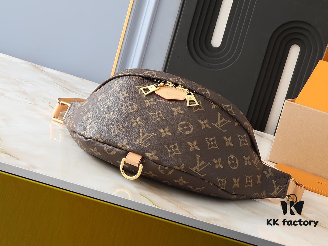 Upgraded Original M43644 Waist Bag in Classic Monogram Canvas