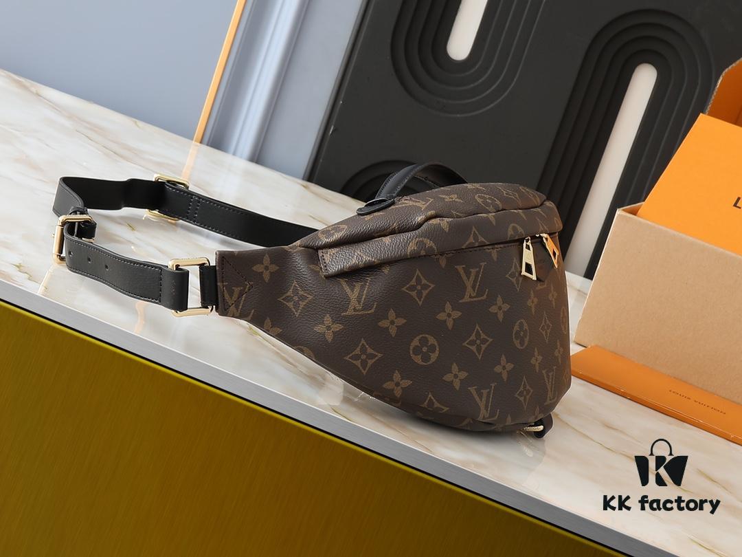 Upgraded Original M43644 Waist Bag in Classic Monogram Canvas