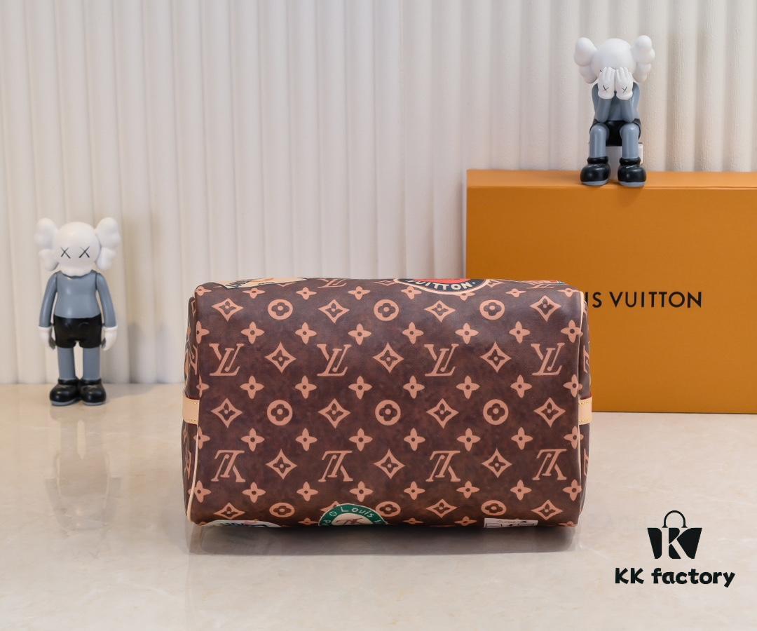 Color-changing Yellow Skin 👍 M47087 M40391 Speedy Bandoulière 30 Handbag