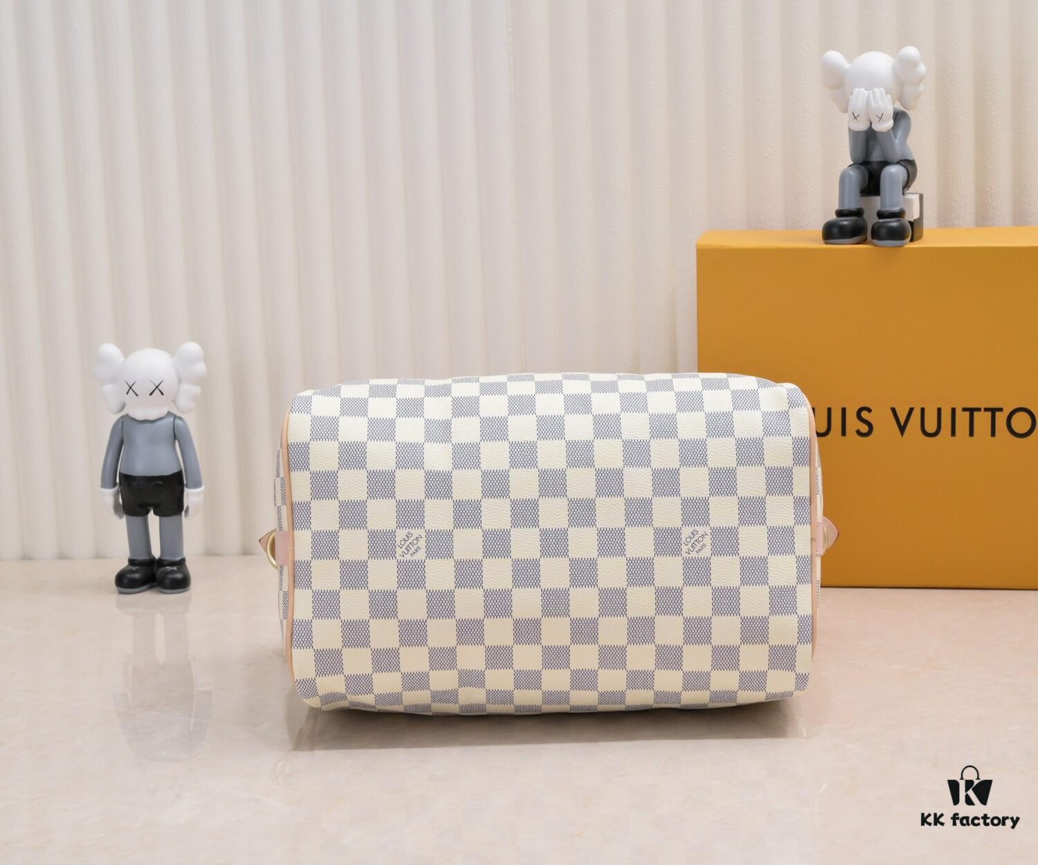 Exclusive Real Shot - Upgraded Version‼️ Model 40391 White Checkered with Pink Leather Trim and Yellow Leather Fringe