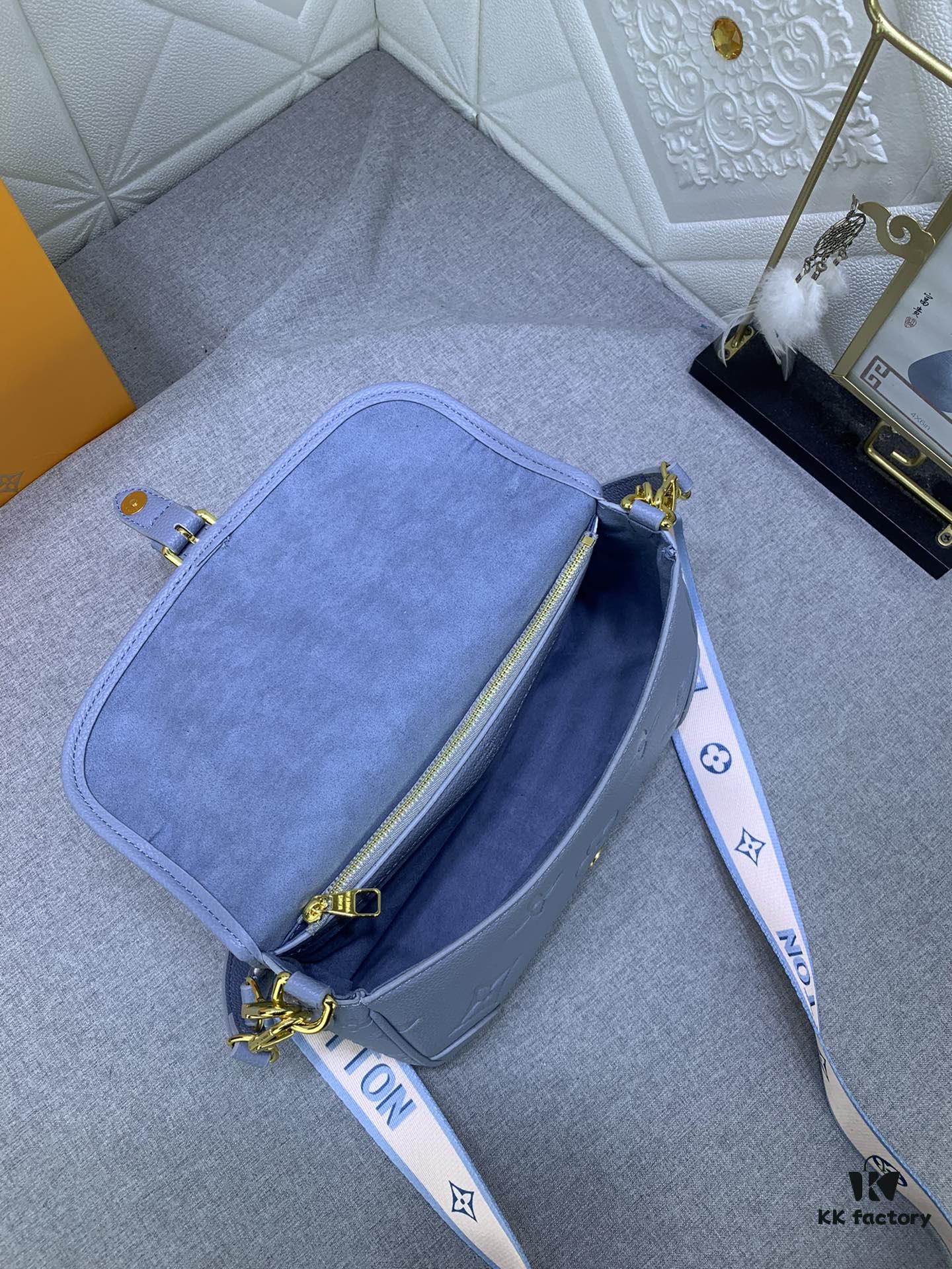 Upgraded Original M46583 M46584 M46386 M46388 M45985 Full Leather Baguette Bag Series New Diane Handbag