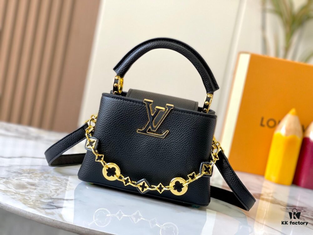 Guangzhou Stock Premium Original M14970 Black Capucines Mini Bag