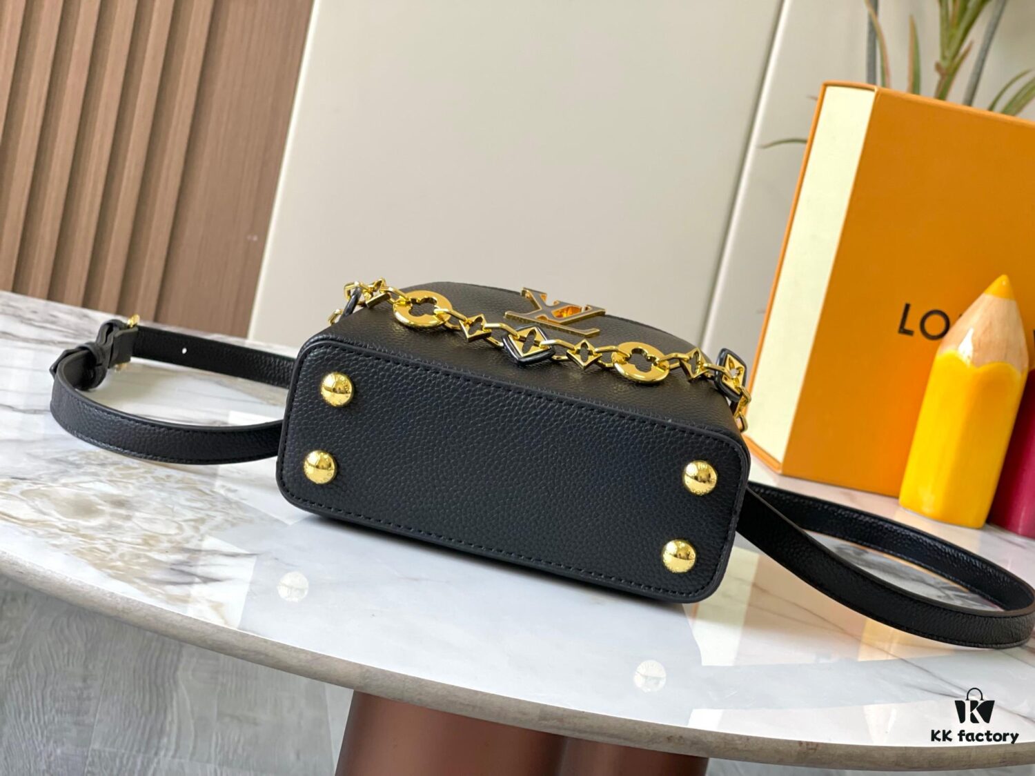 Guangzhou Stock Premium Original M14970 Black Capucines Mini Bag