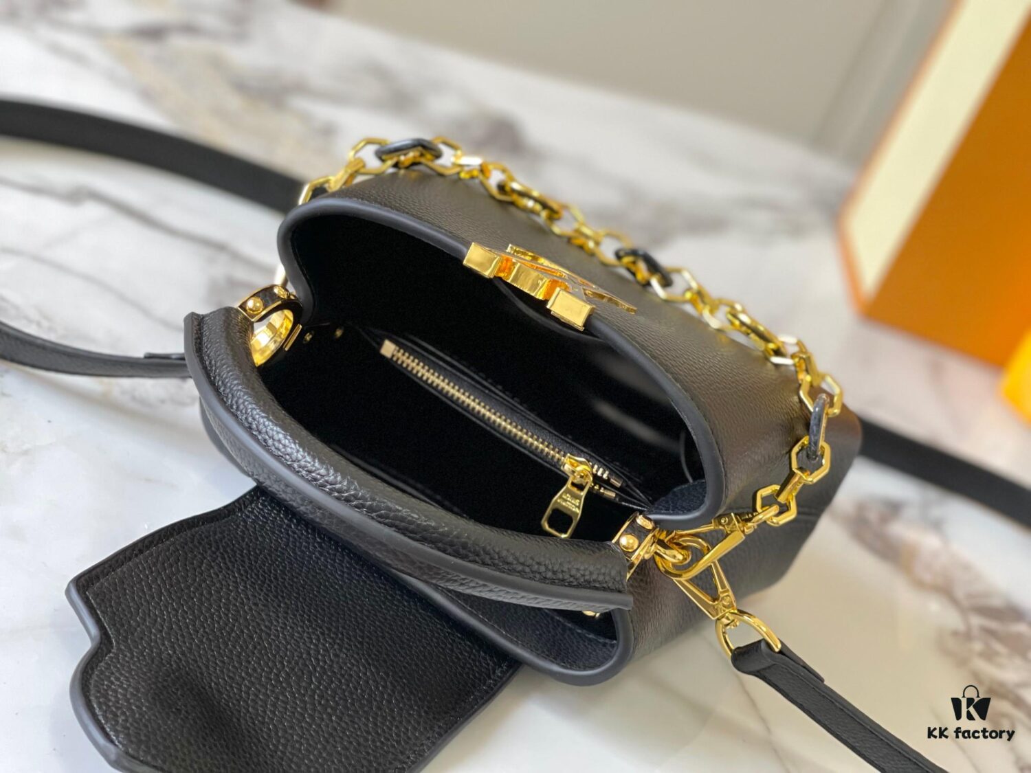 Guangzhou Stock Premium Original M14970 Black Capucines Mini Bag