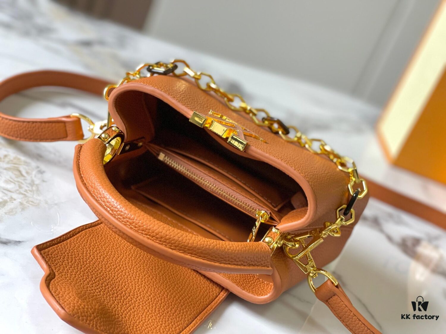 Guangzhou Stock Premium Original M14970 Brown Capucines Mini Bag