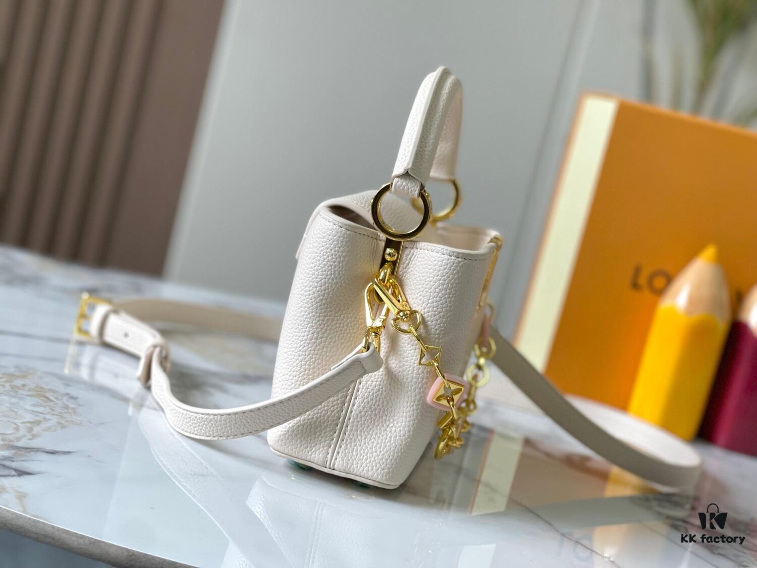 M14970 White Capucines Mini Bag from Guangzhou – Top Quality Original Version