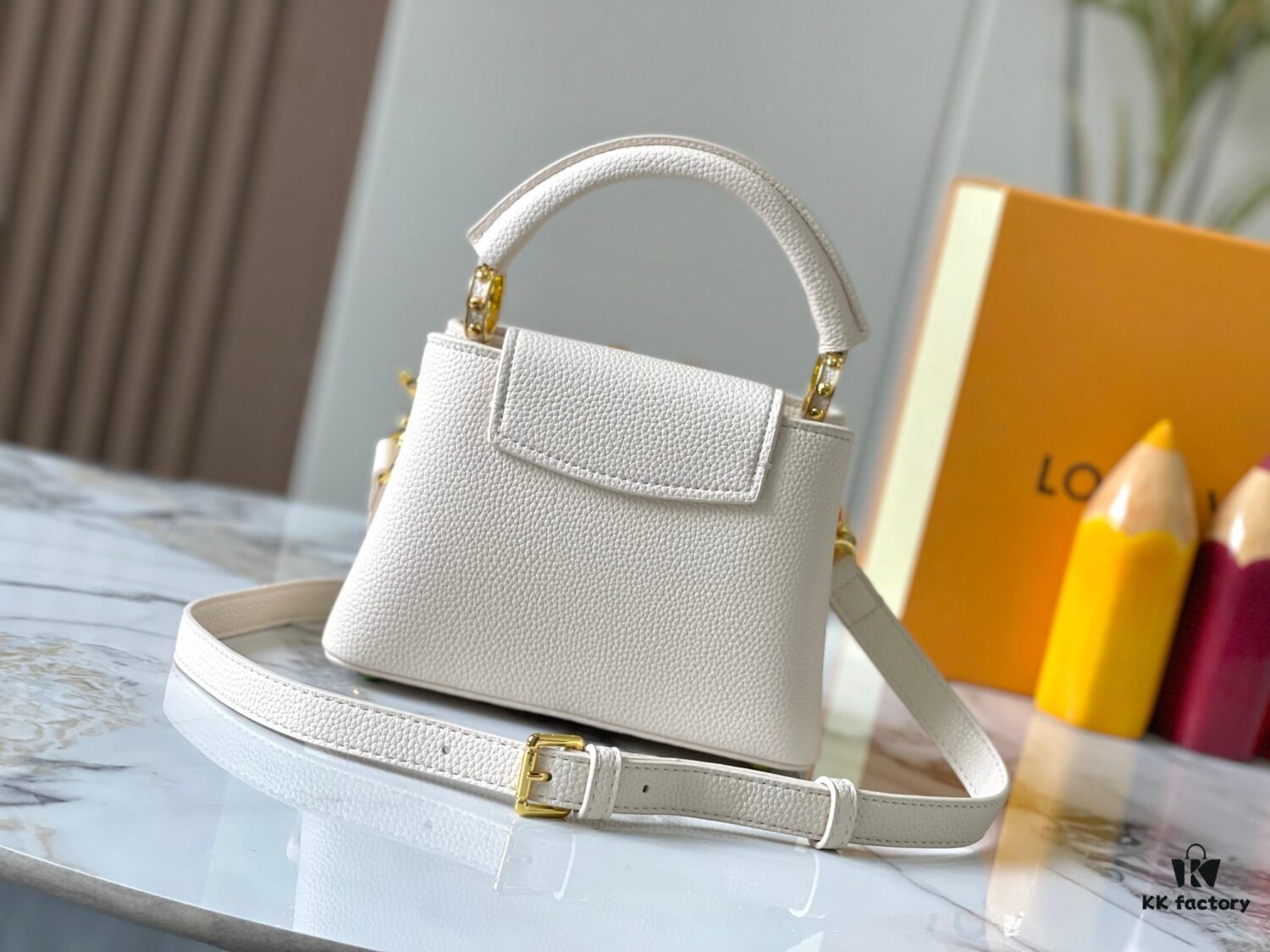 M14970 White Capucines Mini Bag from Guangzhou – Top Quality Original Version