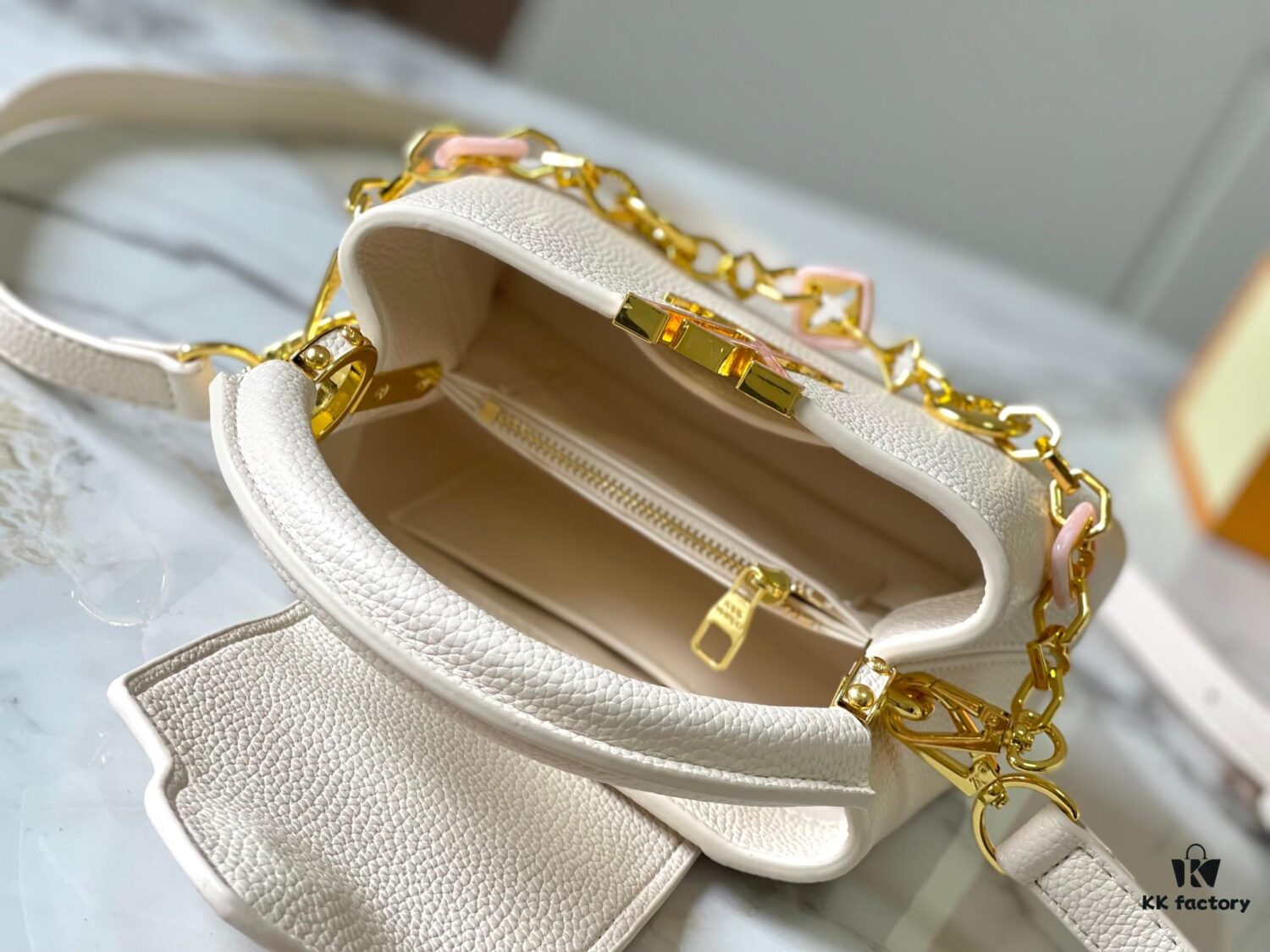 M14970 White Capucines Mini Bag from Guangzhou – Top Quality Original Version