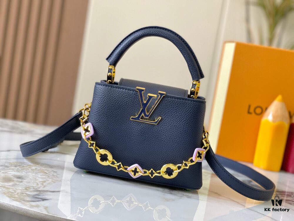 Guangzhou Stock Premium Original M14970 Blue Capucines Mini Bag