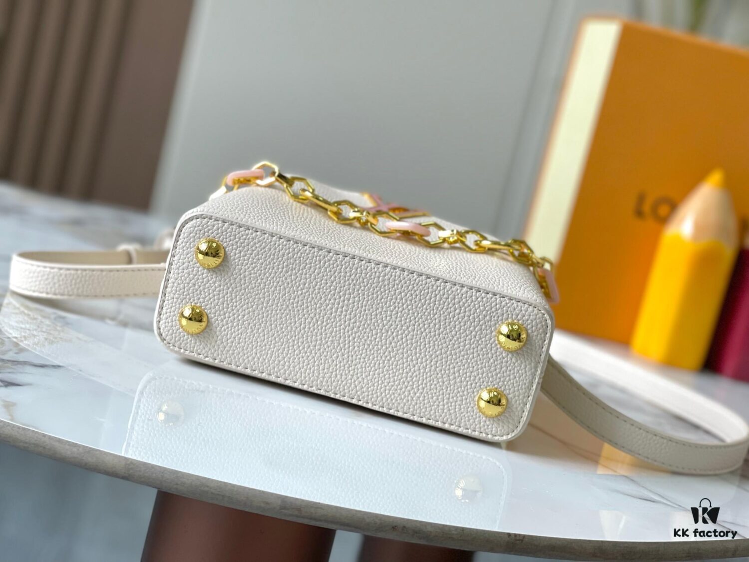M14970 White Capucines Mini Bag from Guangzhou – Top Quality Original Version