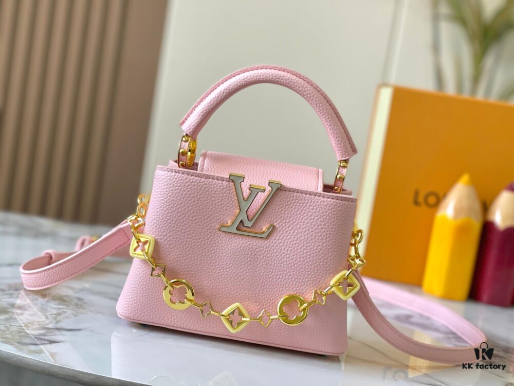 Guangzhou Stock Premium Original M14970 Pink Capucines Mini Bag
