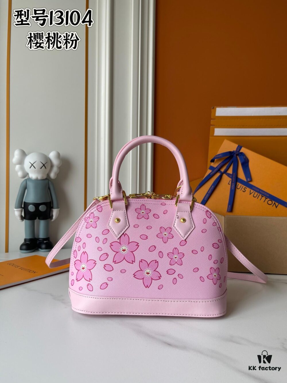 Upgraded Version of Murakami's Cherry Blossom, M13104 M53152 M13670 Louis Vuitton Alma Bag