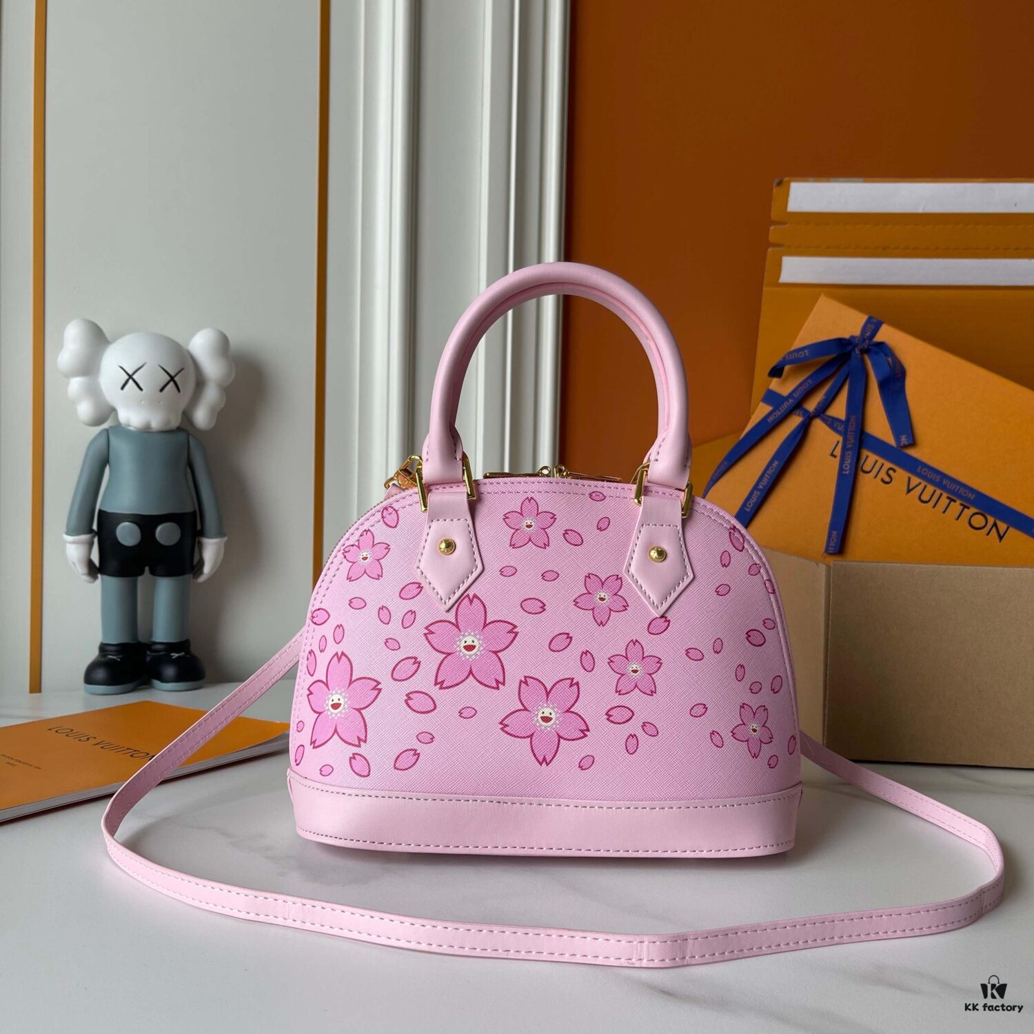 Upgraded Version of Murakami's Cherry Blossom, M13104 M53152 M13670 Louis Vuitton Alma Bag