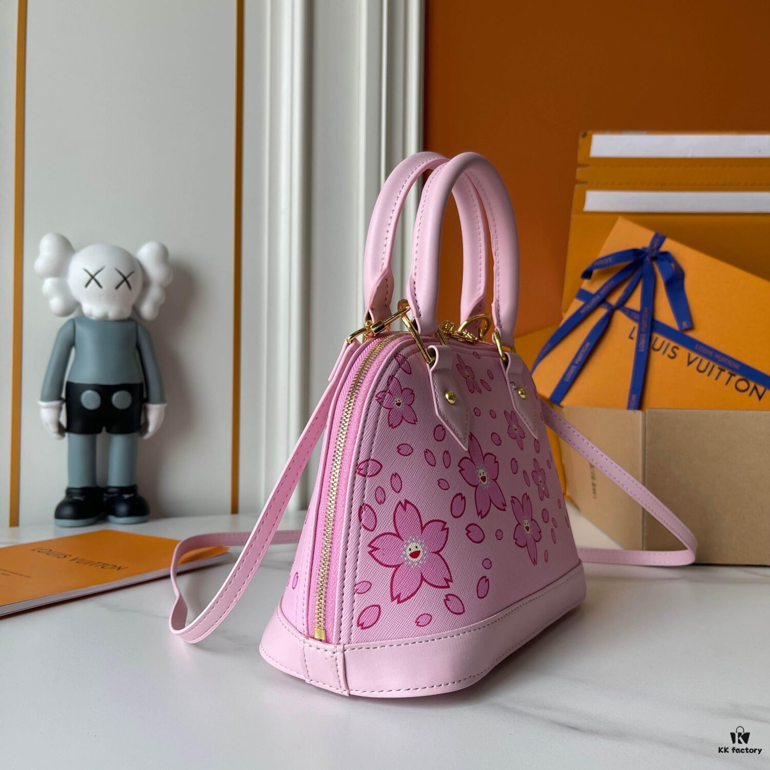 Upgraded Version of Murakami's Cherry Blossom, M13104 M53152 M13670 Louis Vuitton Alma Bag