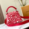 Upgraded M21663 LV x YK Capucines Small Handbag