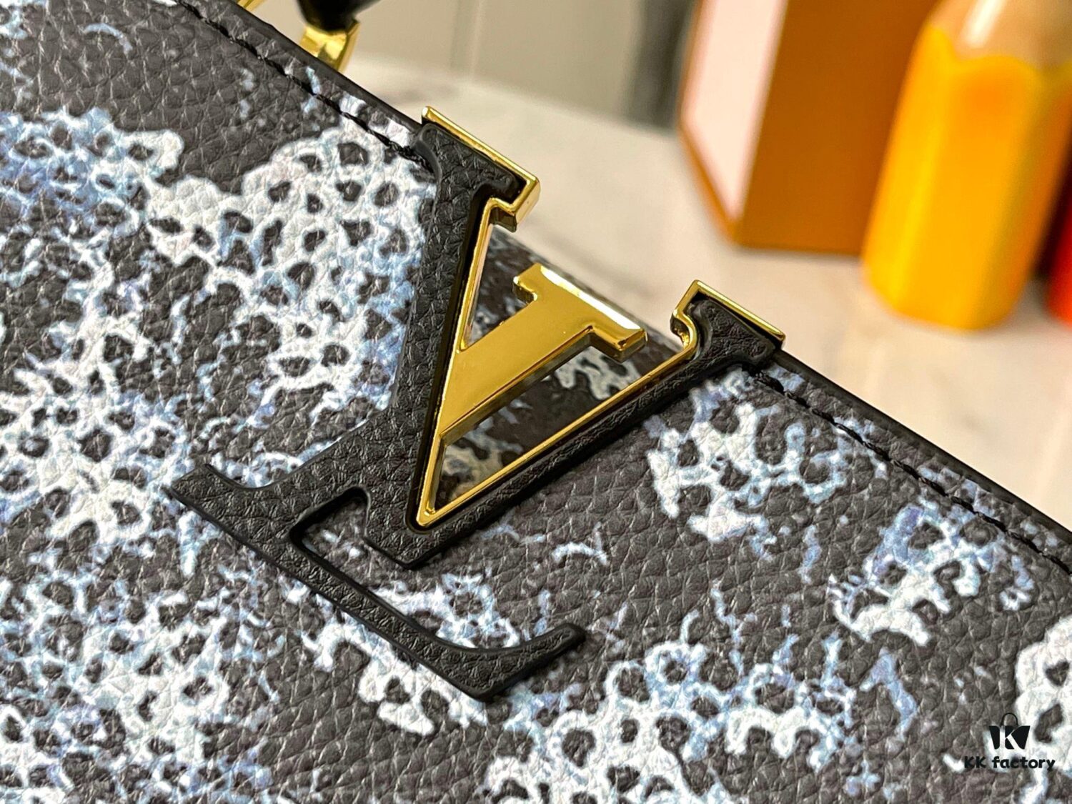 Upgraded M21727 Louis Vuitton x Yayoi Kusama New Collaboration Collection LV x YK Capucines BB Bag