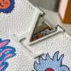 Upgraded M21725 Louis Vuitton x Yayoi Kusama New Collaboration Series LV x YK Capucines PM Handbag