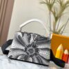 Upgraded M21705 Louis Vuitton x Yayoi Kusama Collaboration Capucines MM Handbag
