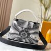 Upgraded M21705 Louis Vuitton x Yayoi Kusama Collaboration Capucines MM Handbag