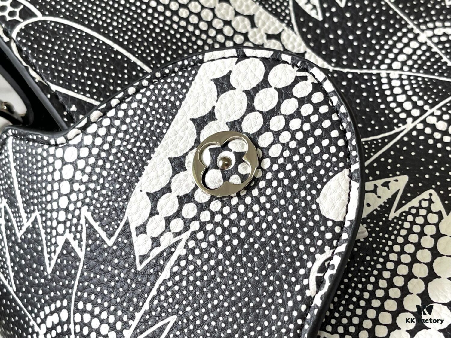 Upgraded M21705 Louis Vuitton x Yayoi Kusama Collaboration Capucines MM Handbag