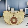 New Arrival Straw Woven Bag Croissant Handbag