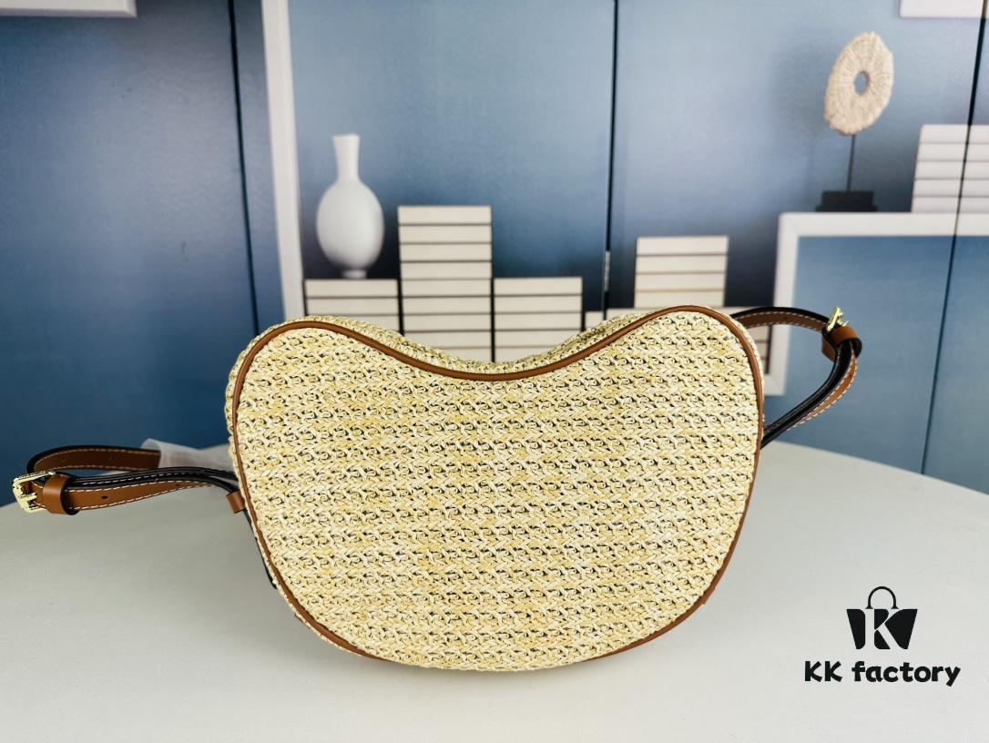 New Arrival Straw Woven Bag Croissant Handbag
