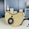 New Arrival Straw Woven Bag Croissant Handbag