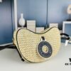 New Arrival Straw Woven Bag Croissant Handbag