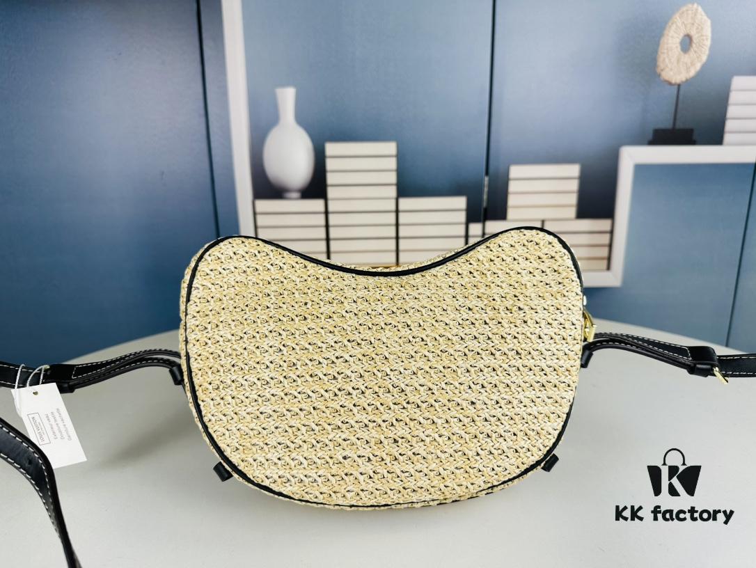 New Arrival Straw Woven Bag Croissant Handbag