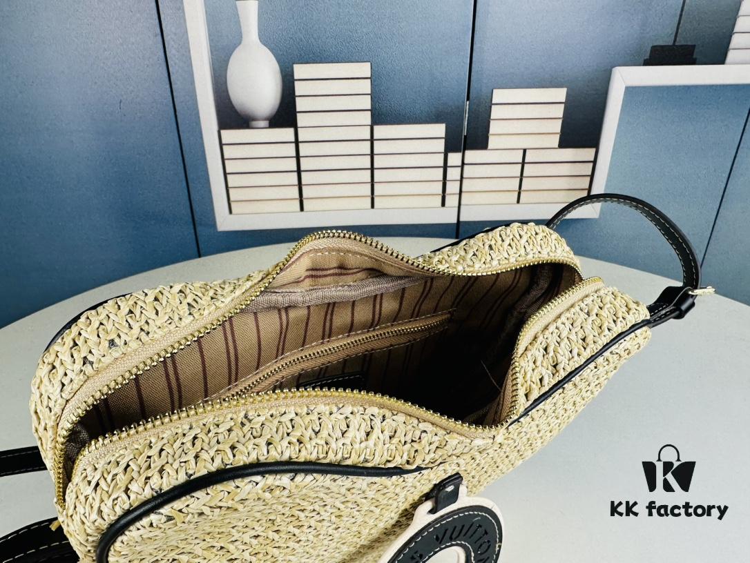 New Arrival Straw Woven Bag Croissant Handbag