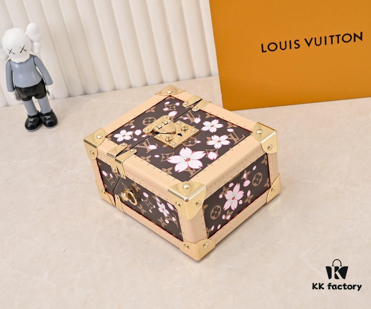 Upgraded 350 Camera Box Hard Case Bag in Monogram/Cherry Blossom (Takashi Murakami) Replica M14173 M10079 45673 45675